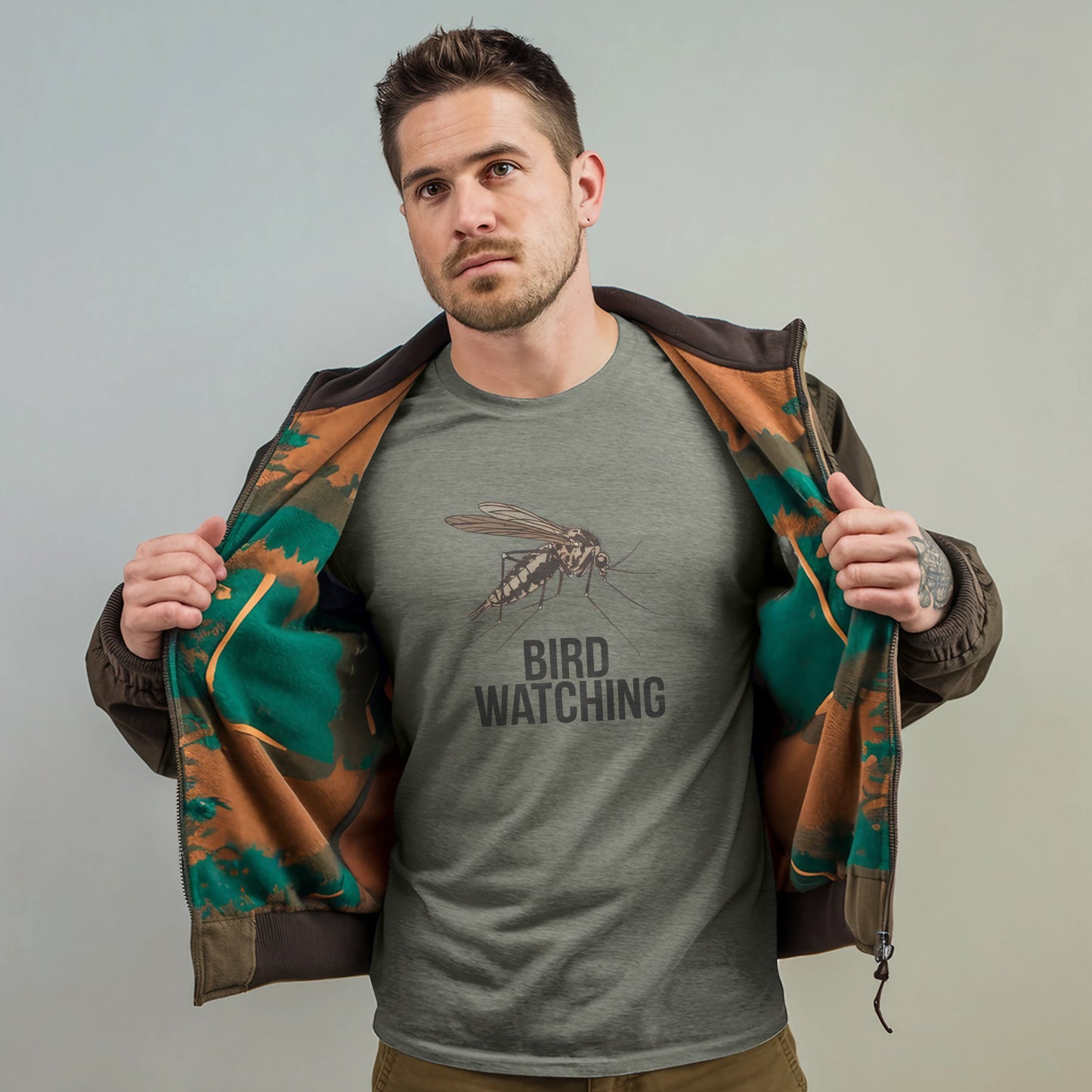 Mosquito Bird Watching T-Shirt