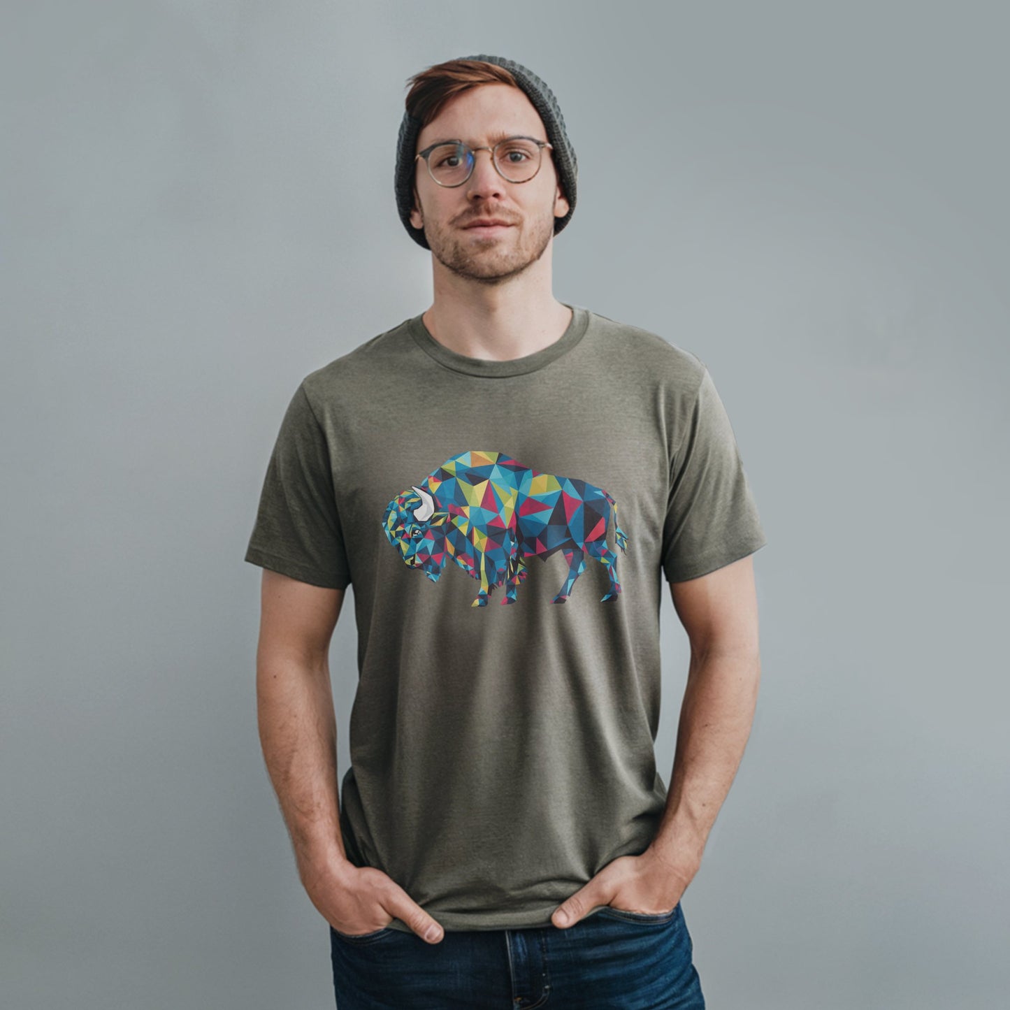 Buffalo Mosaic T-Shirt