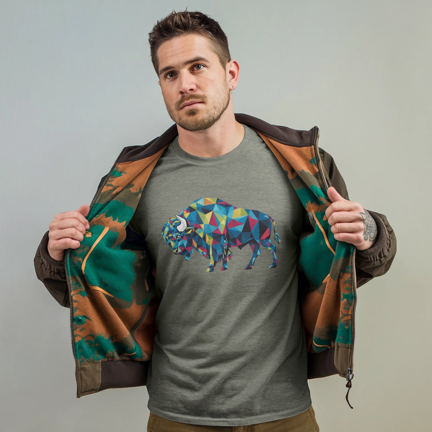 Buffalo Mosaic T-Shirt