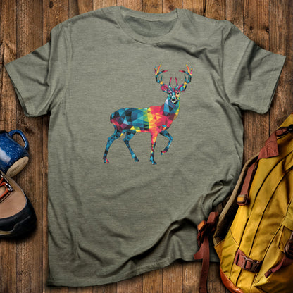 Deer Mosaic T-Shirt