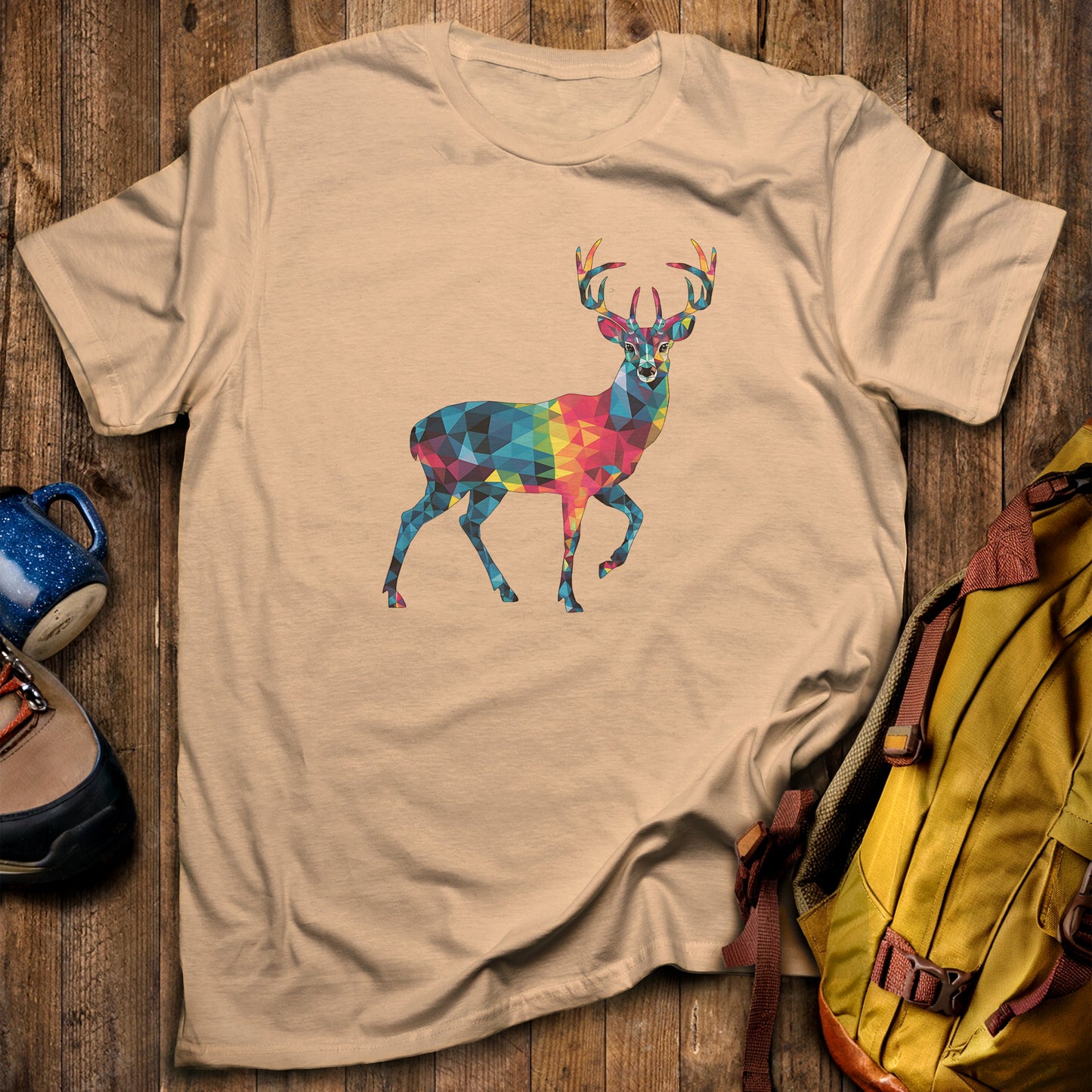 Deer Mosaic T-Shirt