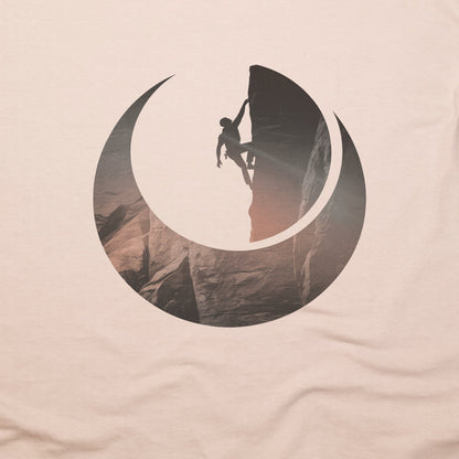 Rock Climber Silhouette T-Shirt