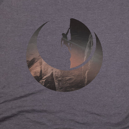 Rock Climber Silhouette T-Shirt