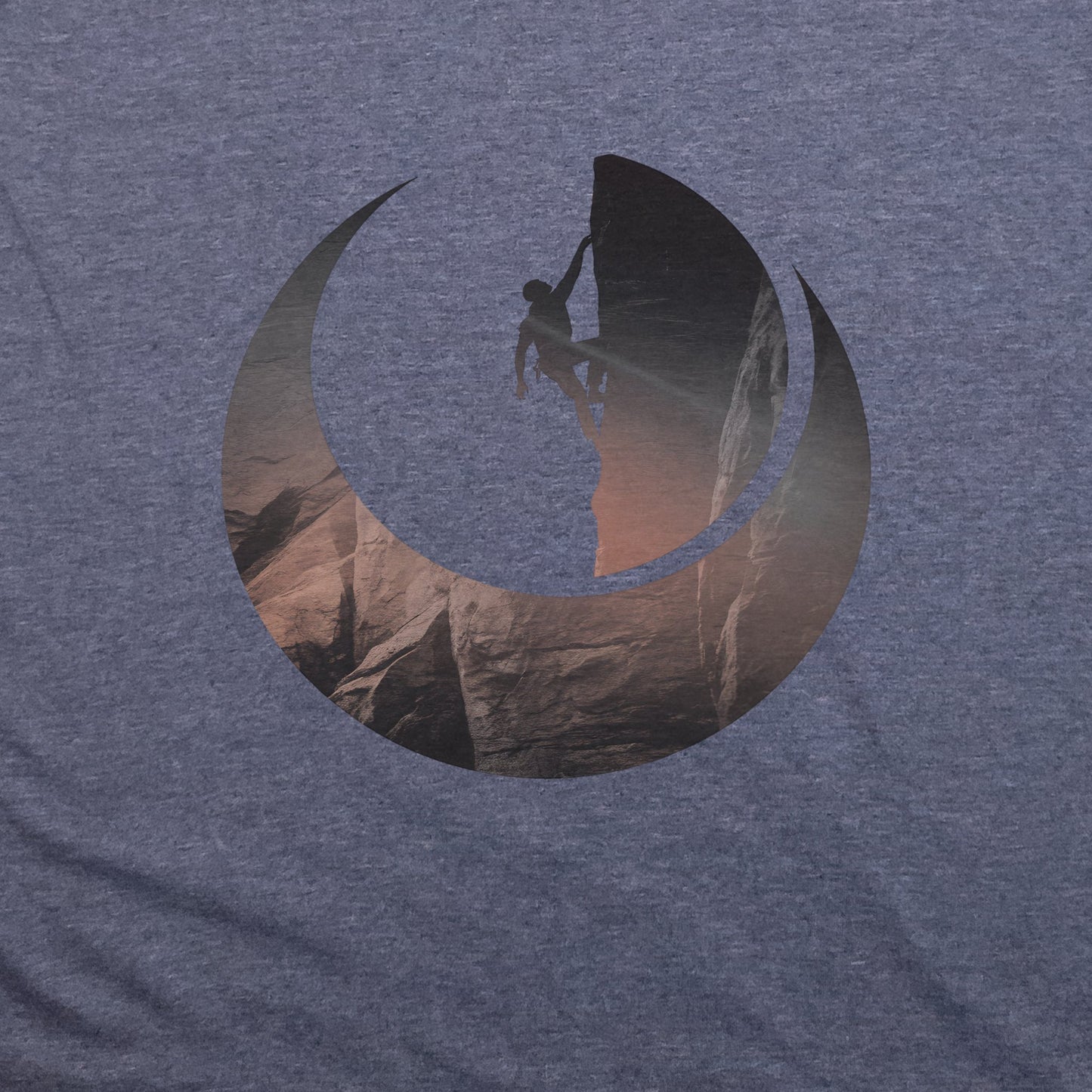 Rock Climber Silhouette T-Shirt