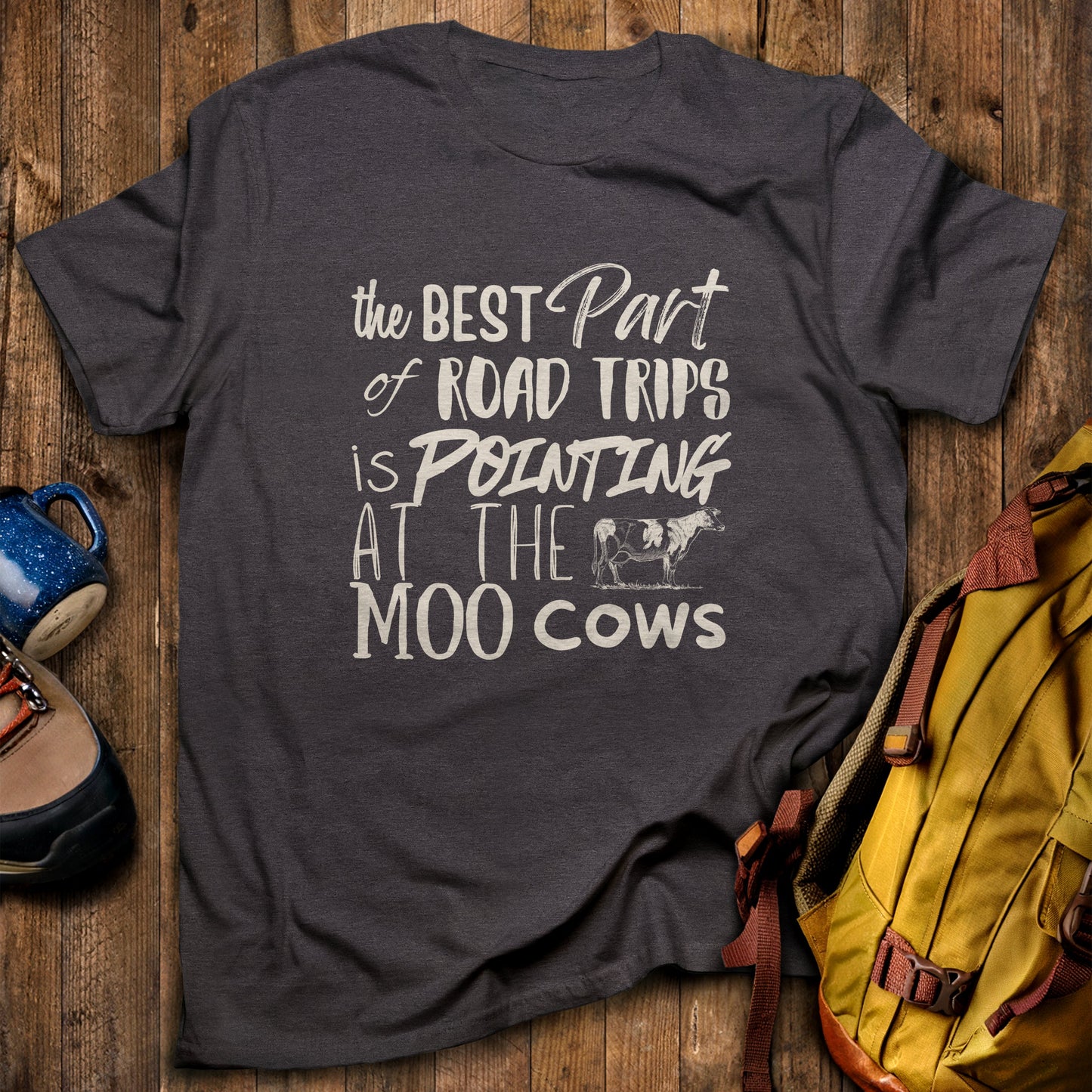 Moo Cows Road Trip T-Shirt