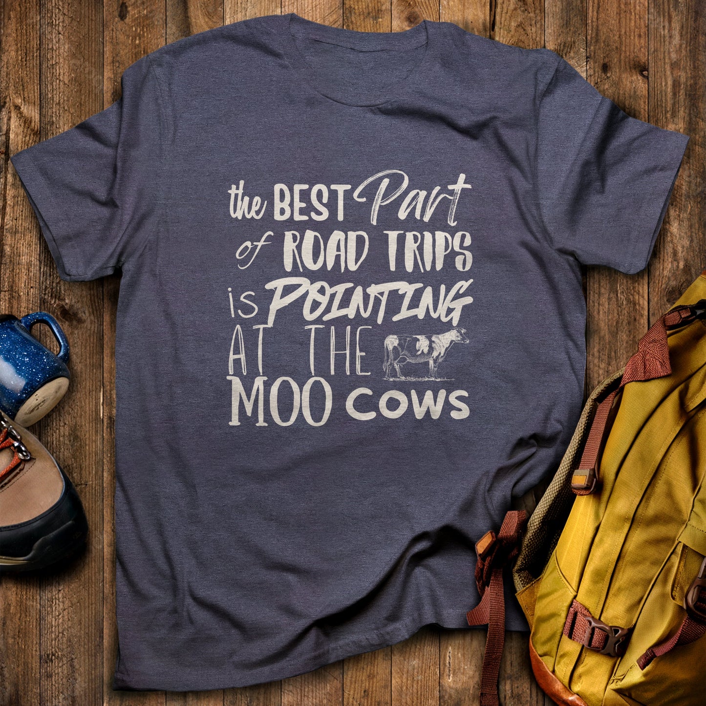 Moo Cows Road Trip T-Shirt