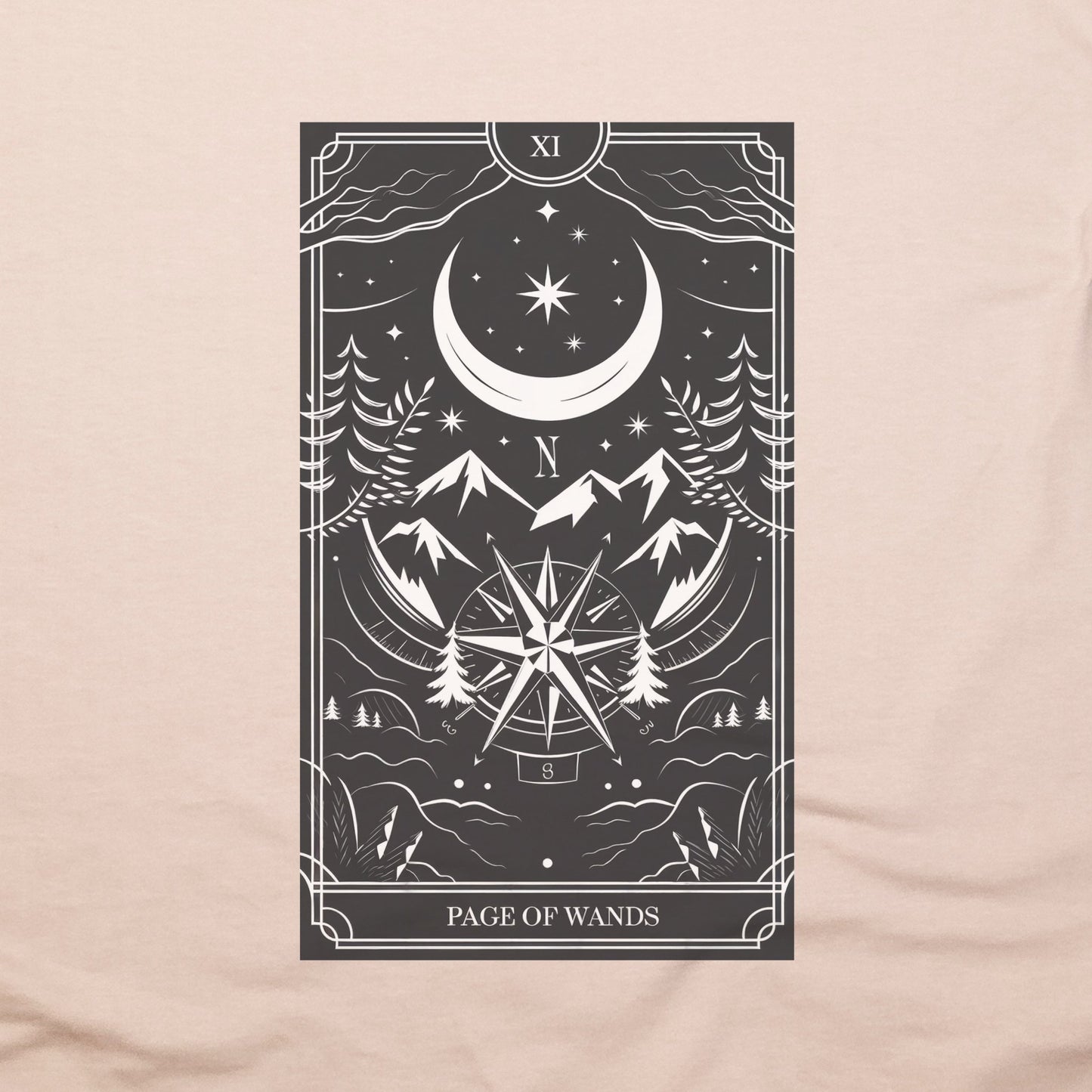 Page of Wands Tarot T-Shirt