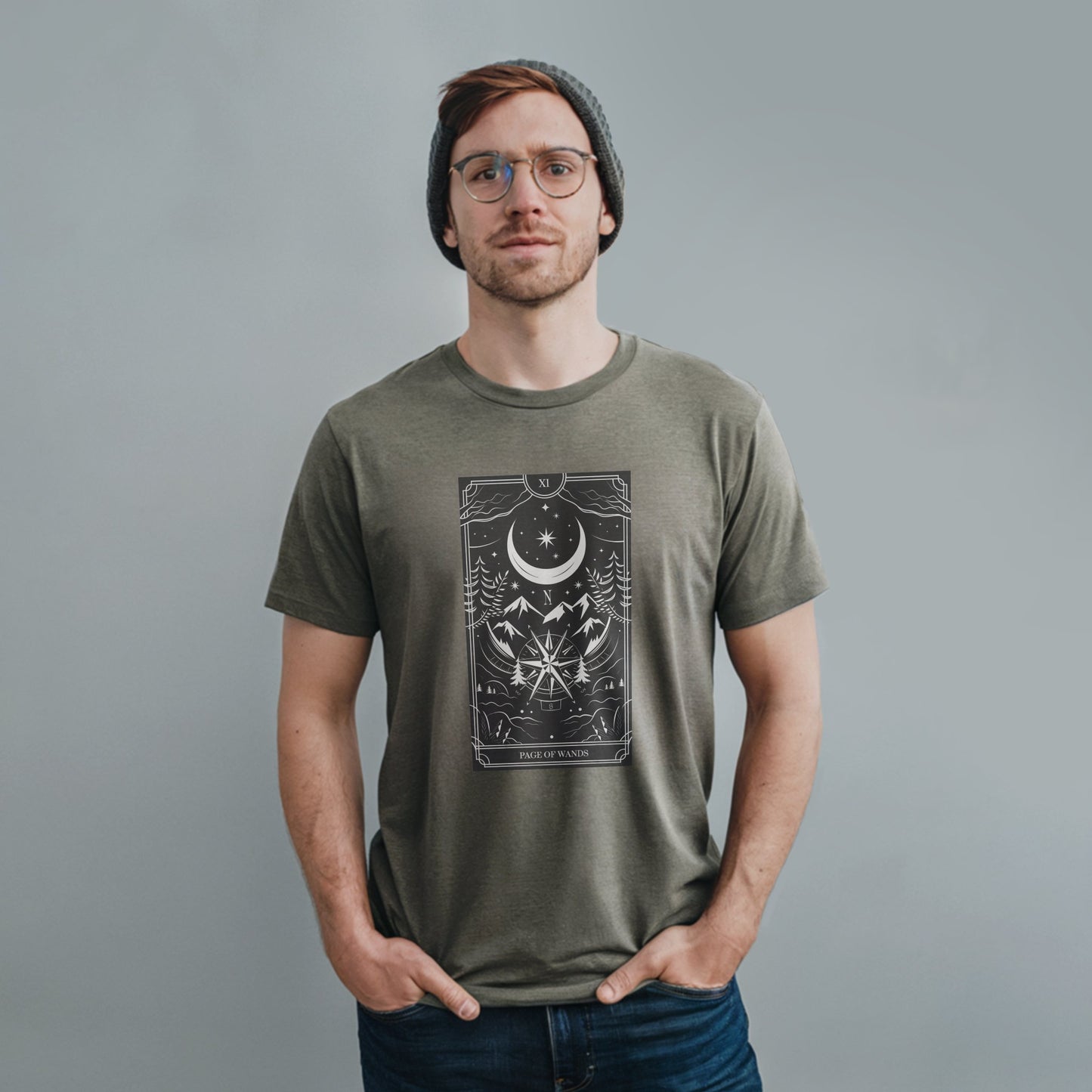 Page of Wands Tarot T-Shirt