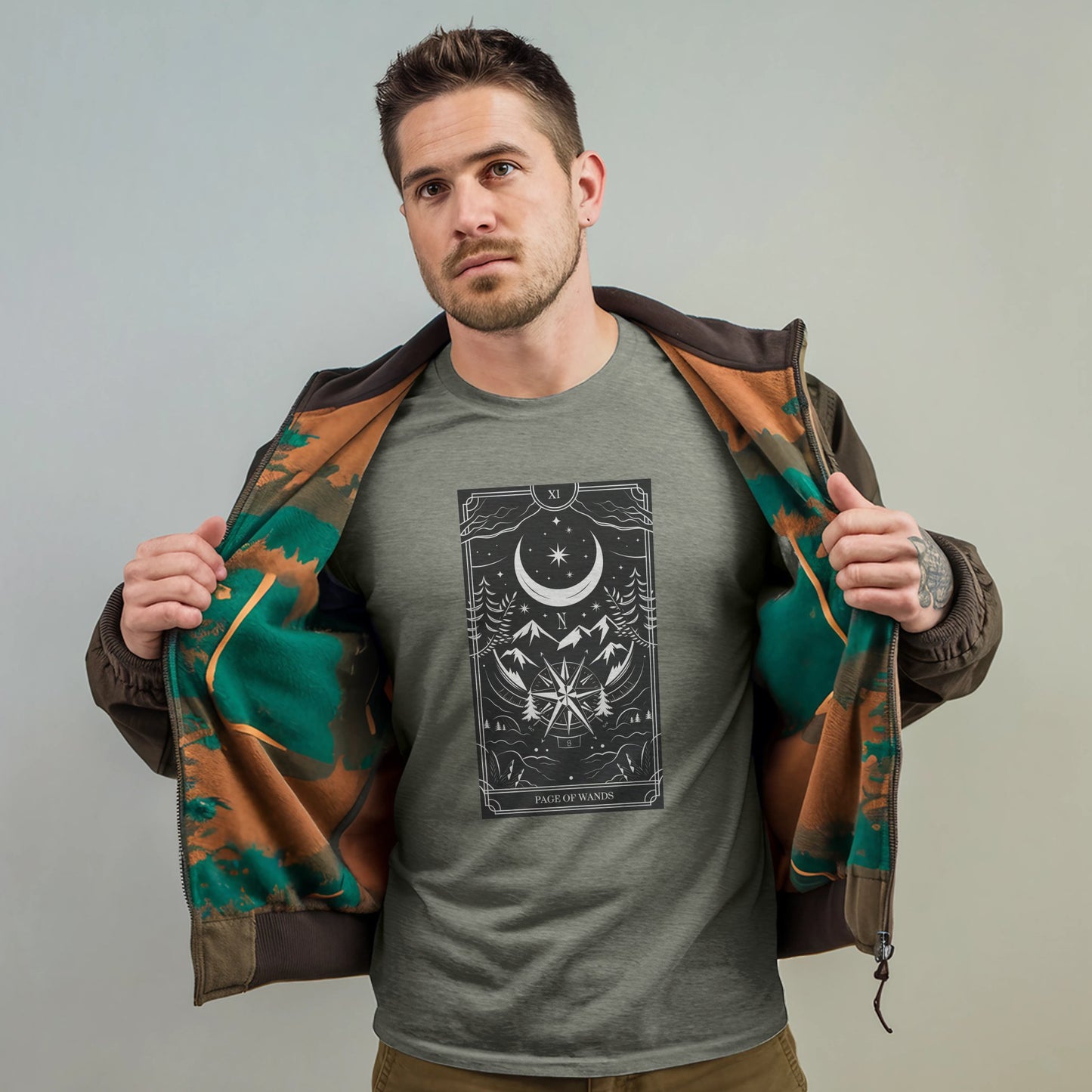 Page of Wands Tarot T-Shirt