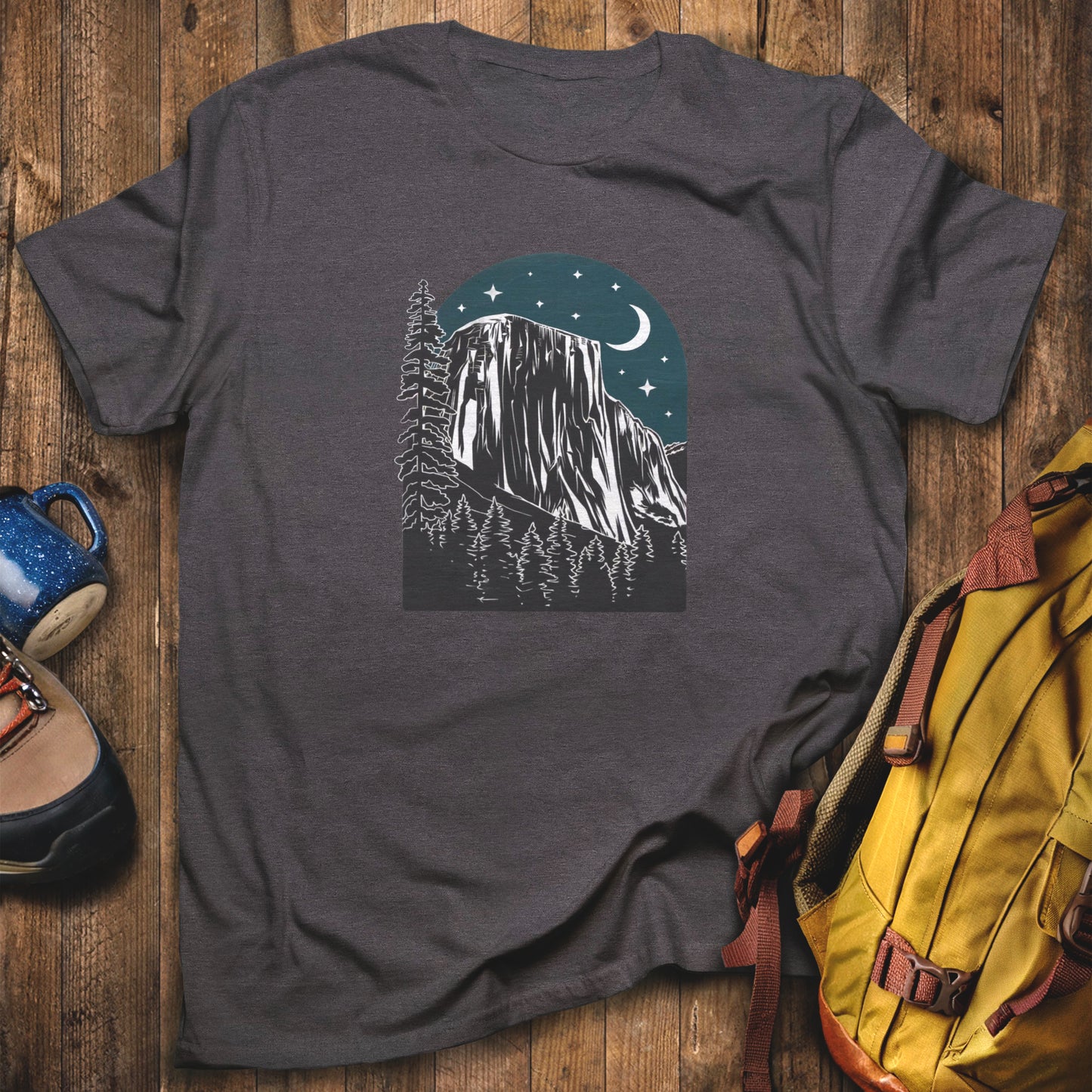 Yosemite at Night T-Shirt