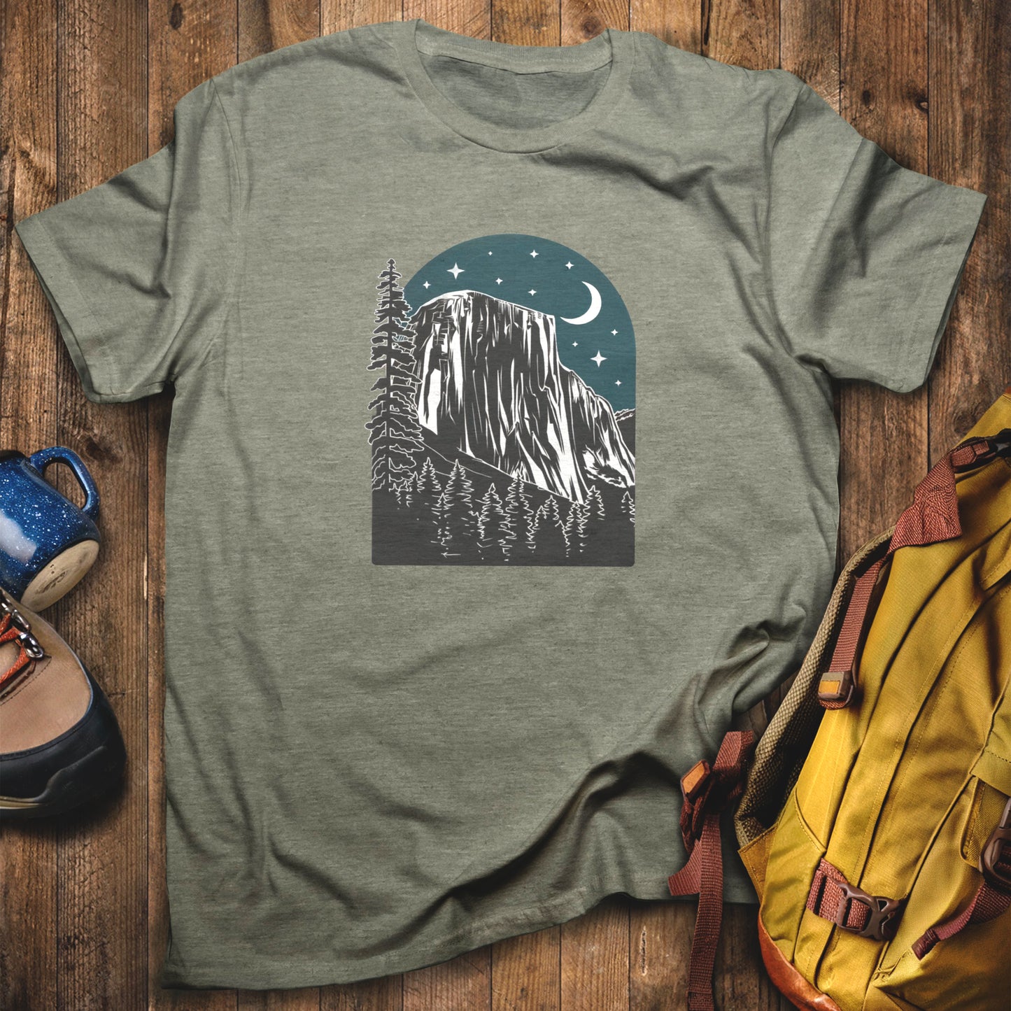 Yosemite at Night T-Shirt