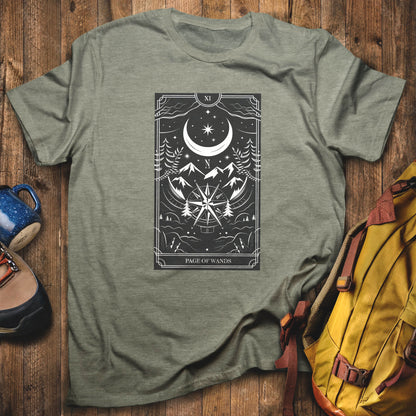 Page of Wands Tarot T-Shirt