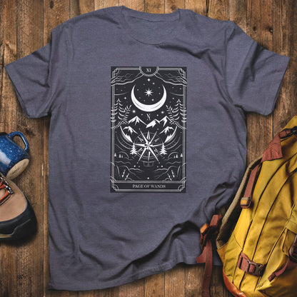 Page of Wands Tarot T-Shirt