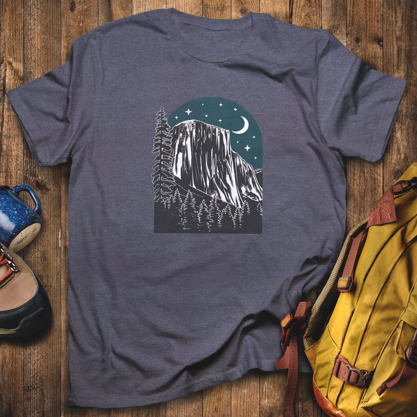 Yosemite at Night T-Shirt