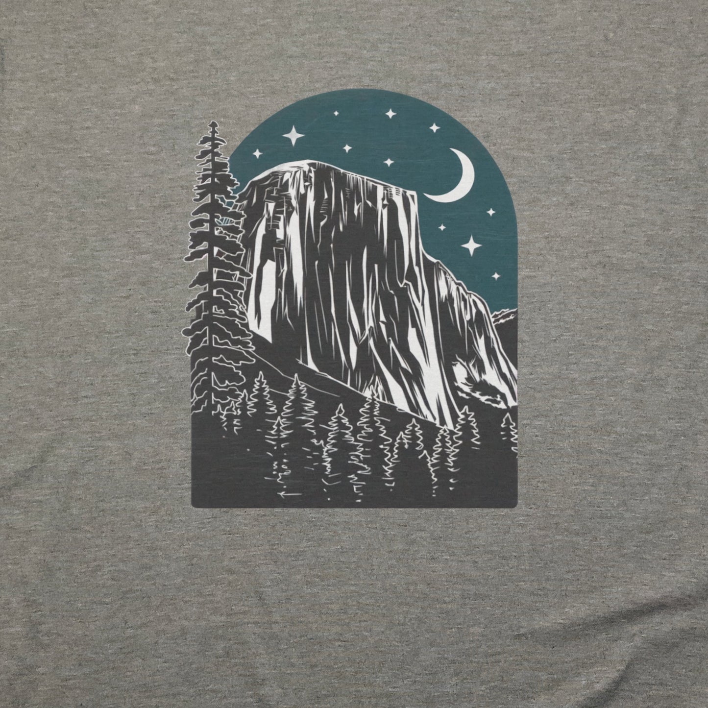 Yosemite at Night T-Shirt