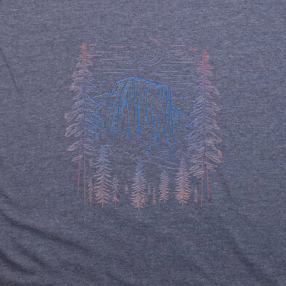 Yosemite Half Dome at Night T-Shirt